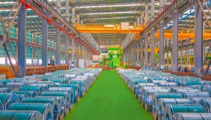 Inside the plant