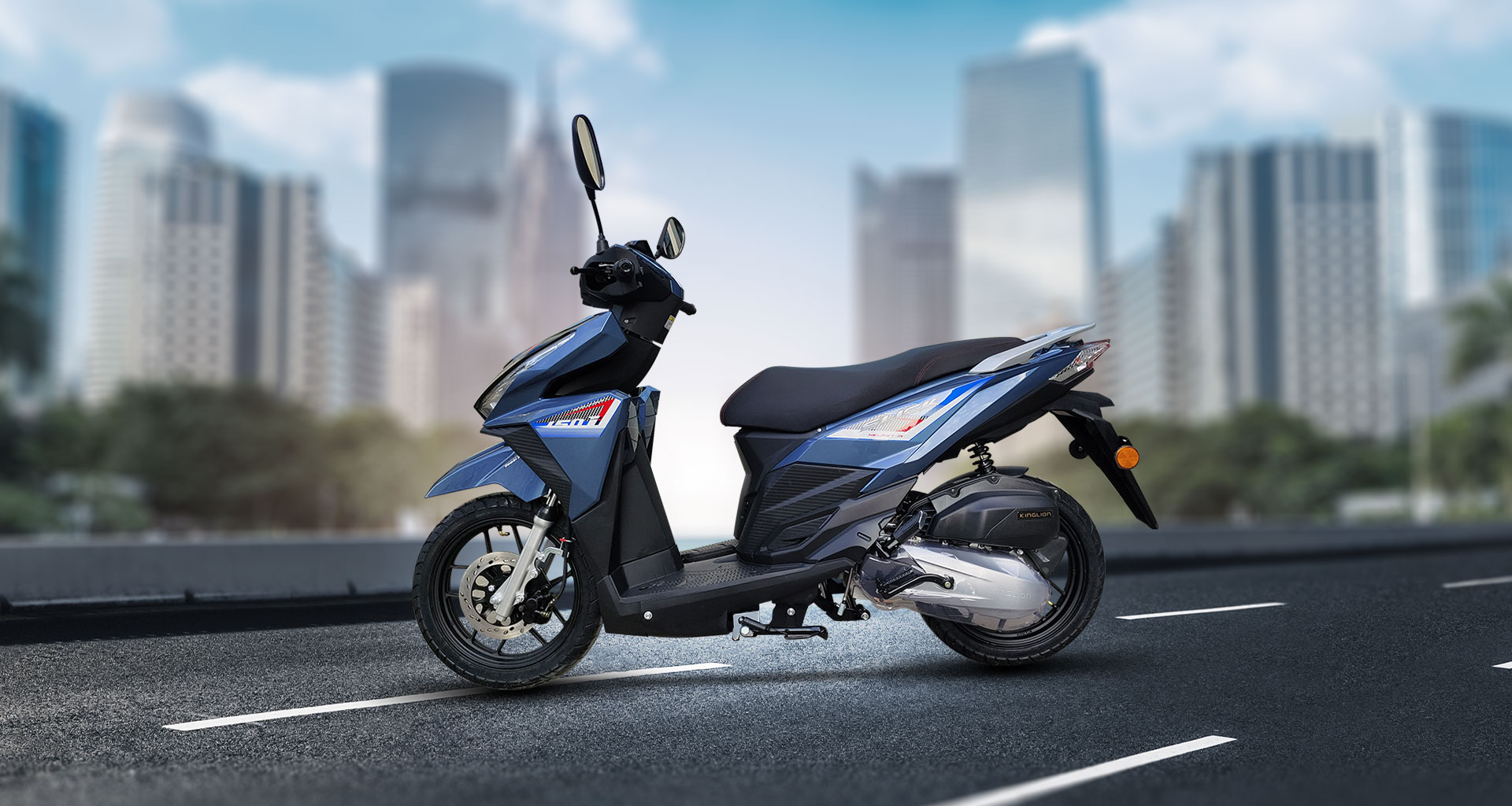 Scooters range illustration